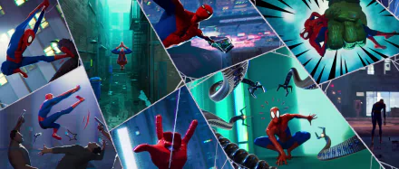 movie Spider-Man: Into The Spider-Verse HD Desktop Wallpaper | Background Image