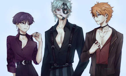 Il Dottore (Genshin Impact) Tartaglia Childe (Genshin Impact) Scaramouche (Genshin Impact) video game Genshin Impact HD Desktop Wallpaper | Background Image