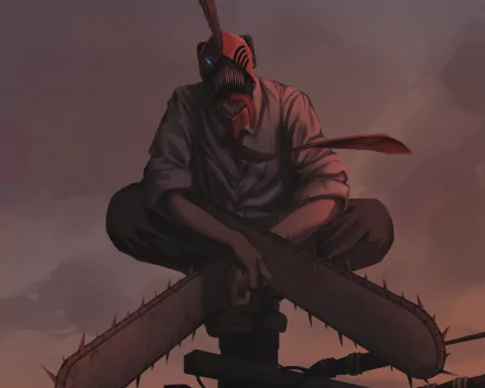 Denji (Chainsaw Man) Anime Chainsaw Man HD Desktop Wallpaper | Background Image