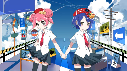 Anime Hanabichan ~The girl who popped out of the game world~ HD Desktop Wallpaper | Background Image