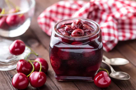 cherry food jam HD Desktop Wallpaper | Background Image