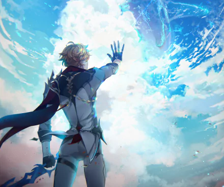 Tartaglia Childe (Genshin Impact) video game Genshin Impact HD Desktop Wallpaper | Background Image