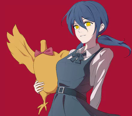 War Devil Asa Mitaka Anime Chainsaw Man HD Desktop Wallpaper | Background Image