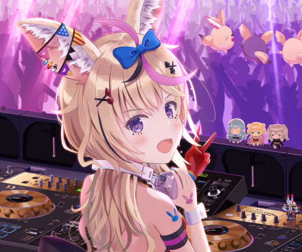 hololive Omaru Polka Anime Virtual Youtuber HD Desktop Wallpaper | Background Image