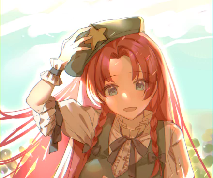 Hong Meiling Anime Touhou HD Desktop Wallpaper | Background Image