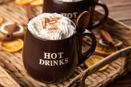 food hot chocolate HD Desktop Wallpaper | Background Image