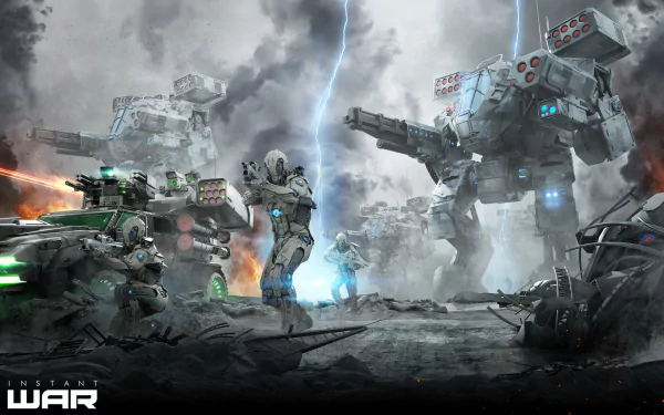 video game Instant War HD Desktop Wallpaper | Background Image