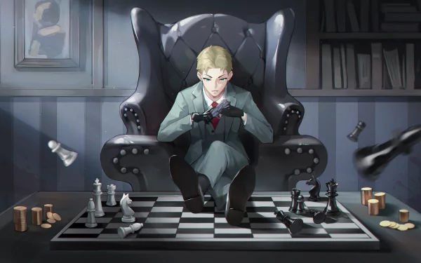 Loid Forger Anime Spy x Family HD Desktop Wallpaper | Background Image