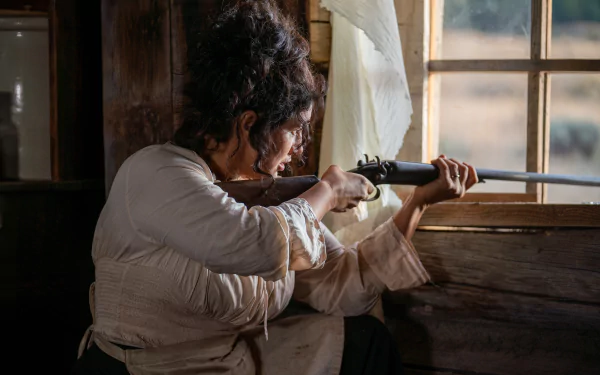 Gina Carano movie Terror on the Prairie HD Desktop Wallpaper | Background Image