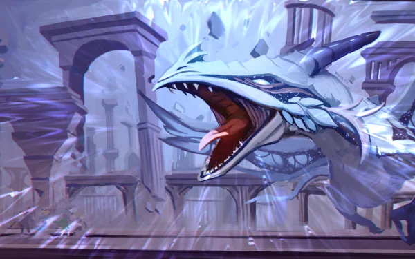 Dvalin (Genshin Impact) video game Genshin Impact HD Desktop Wallpaper | Background Image