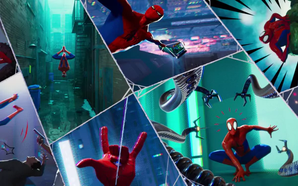 movie Spider-Man: Into The Spider-Verse HD Desktop Wallpaper | Background Image