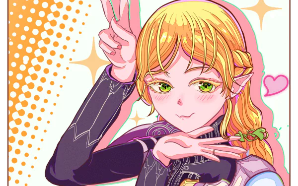 Tsundere Elf Anime Uncle from Another World HD Desktop Wallpaper | Background Image