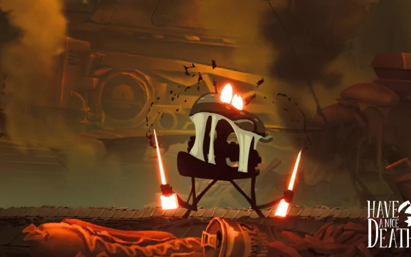 video game Have a Nice Death HD Desktop Wallpaper | Background Image