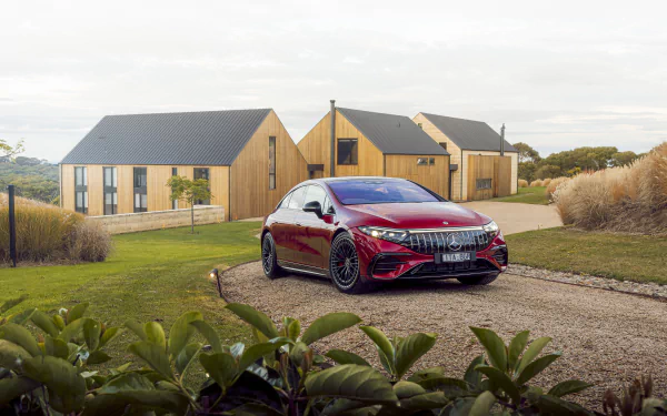 vehicle Mercedes-AMG EQS HD Desktop Wallpaper | Background Image