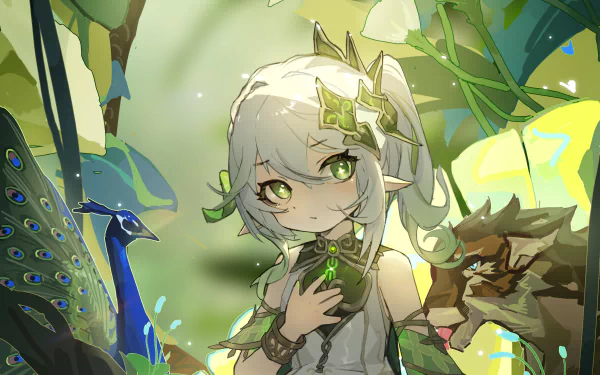 Lesser Lord Kusanali video game Genshin Impact HD Desktop Wallpaper | Background Image