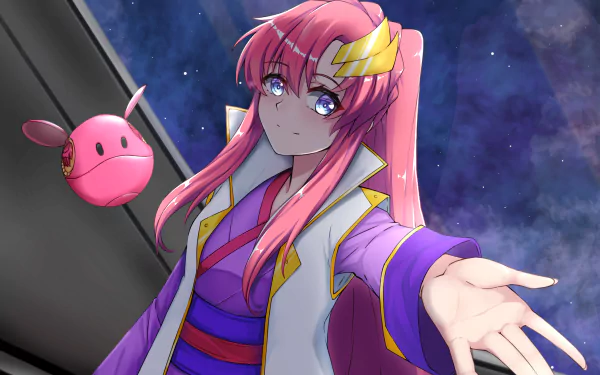 Lacus Clyne Anime Mobile Suit Gundam Seed HD Desktop Wallpaper | Background Image