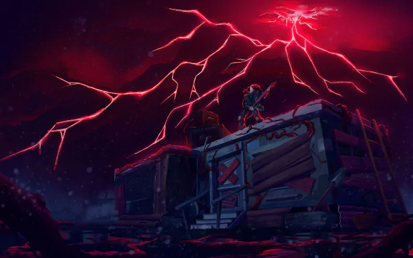 Eddie Munson TV Show Stranger Things HD Desktop Wallpaper | Background Image