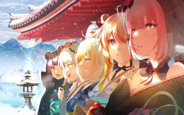 Anime Virtual Youtuber HD Desktop Wallpaper | Background Image