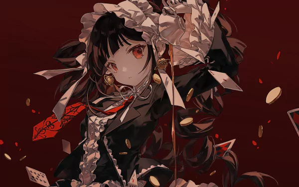 Celestia Ludenberg video game Danganronpa HD Desktop Wallpaper | Background Image