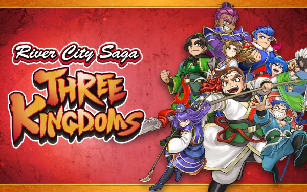 video game River City Saga: Three Kingdoms HD Desktop Wallpaper | Background Image