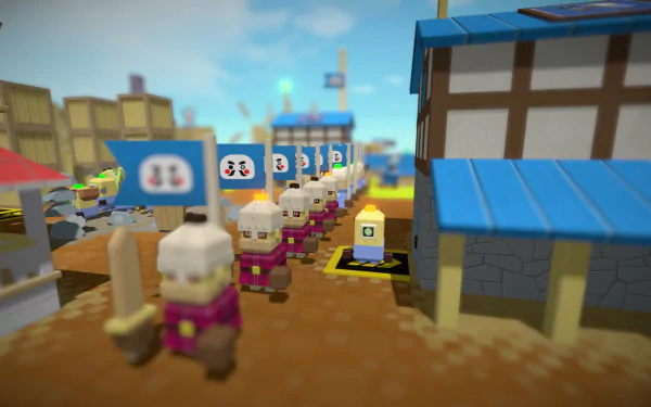 video game Autonauts vs Piratebots HD Desktop Wallpaper | Background Image