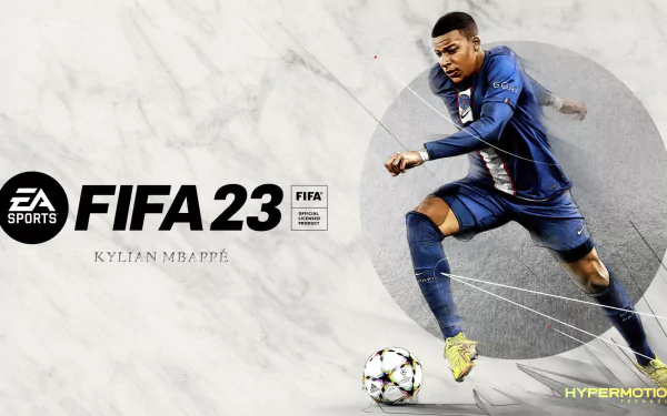 Kylian Mbappé video game FIFA 23 HD Desktop Wallpaper | Background Image
