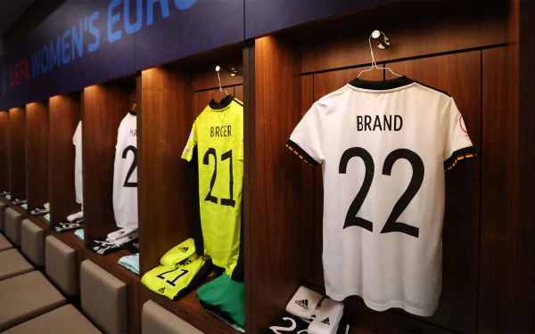 Adidas Jersey Germany Women's National Football Team UEFA Woman's Euro 2022 DFB Cabin Sports HD Desktop Wallpaper | Background Image