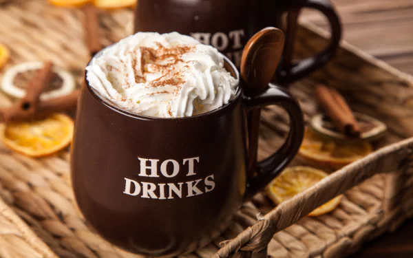 food hot chocolate HD Desktop Wallpaper | Background Image