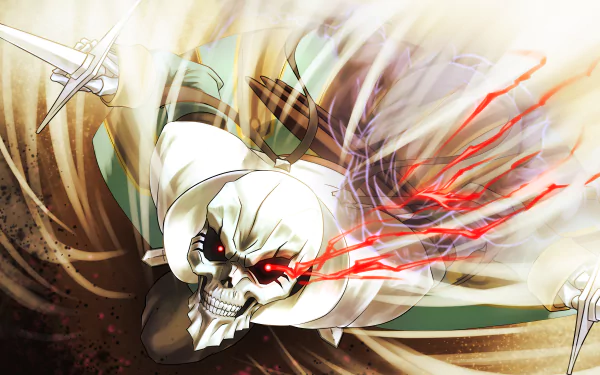 Ainz Ooal Gown Anime Overlord HD Desktop Wallpaper | Background Image