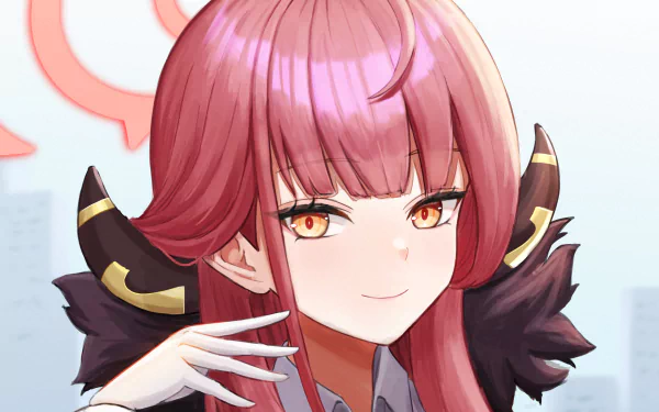 Rikuhachima Aru video game Blue Archive HD Desktop Wallpaper | Background Image