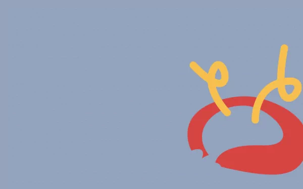 HD PC desktop wallpaper featuring Volbeat, the Bug-type Pokémon, set against a muted blue background in an anime art style.