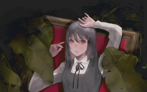 War Devil Asa Mitaka Anime Chainsaw Man HD Desktop Wallpaper | Background Image