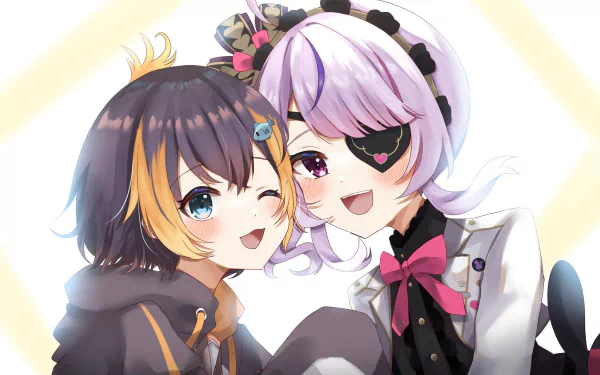 Petra Gurin Maria Marionette Anime Virtual Youtuber HD Desktop Wallpaper | Background Image