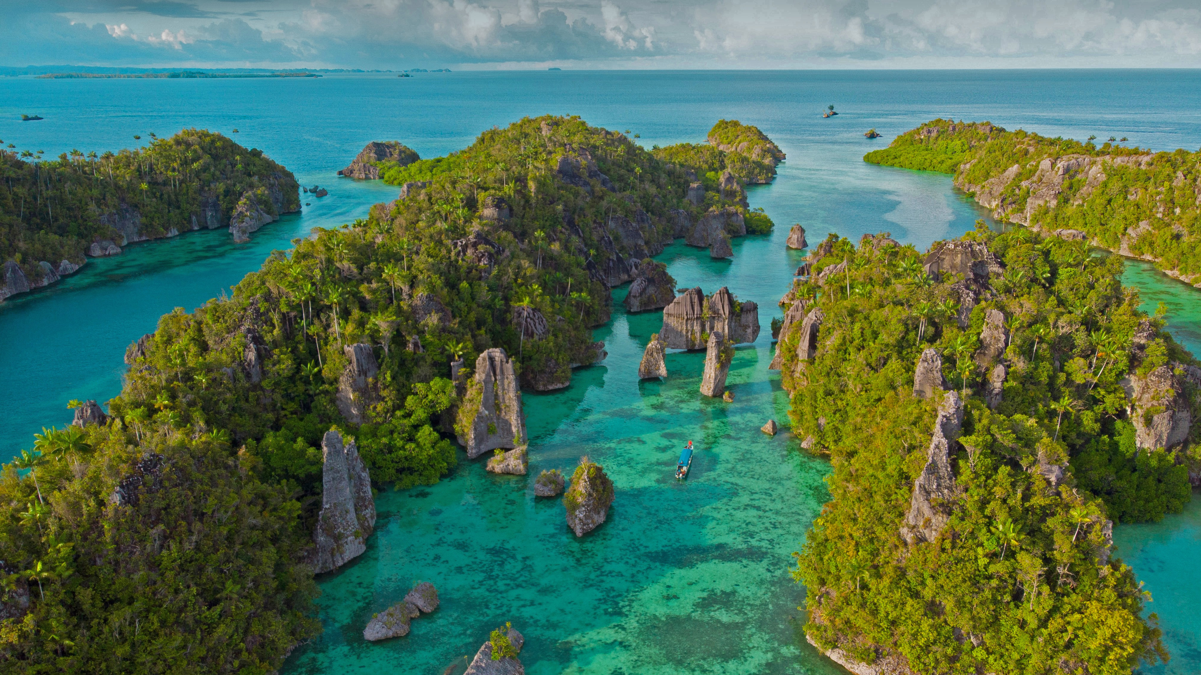 Misool Island, one of the four major islands in the Raja Ampat Islands in West Papua, Indonesia by Elsy Saldek