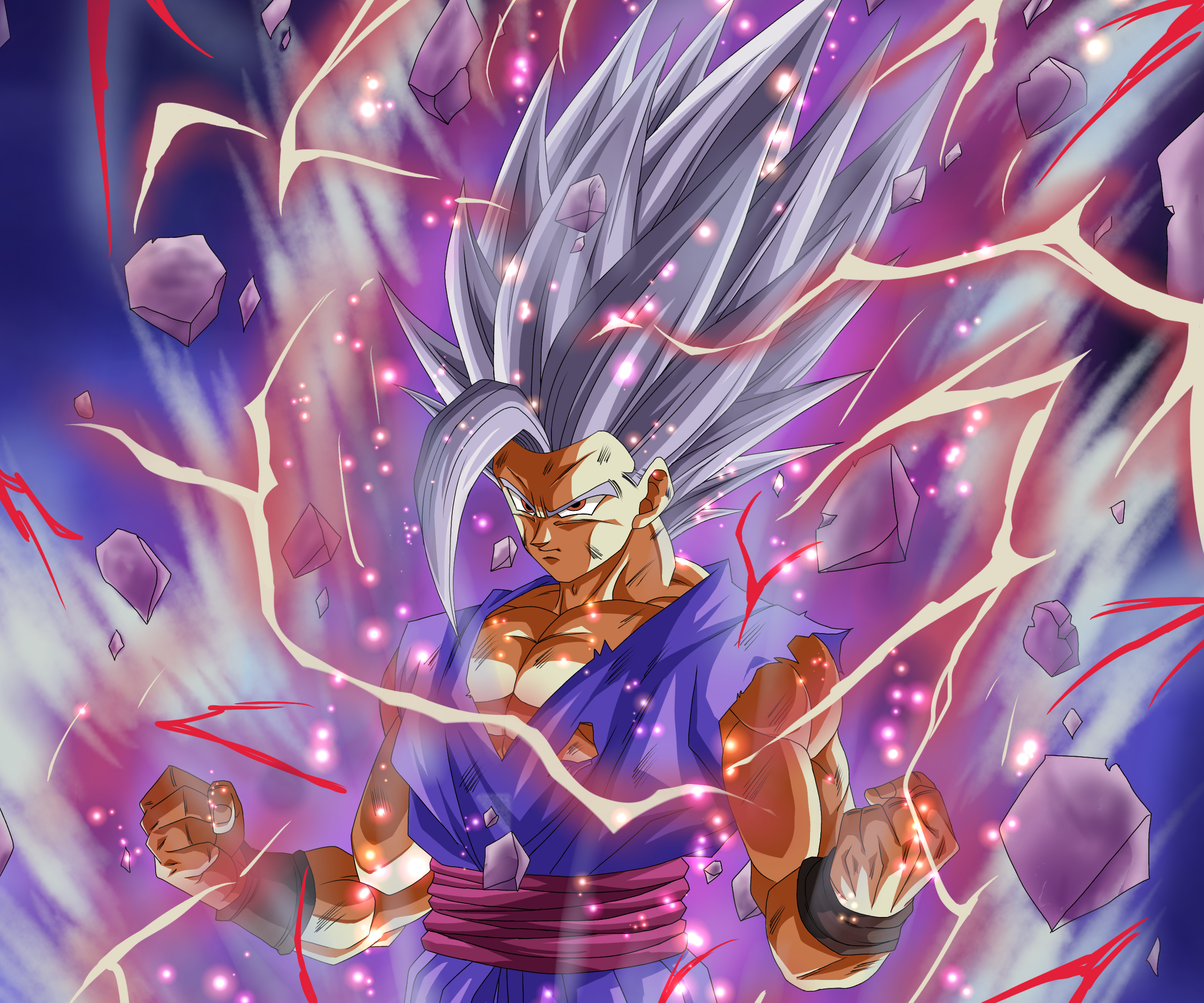 Download Experience Powerful Superhero Warriors in Dragon Ball Heroes  Wallpaper