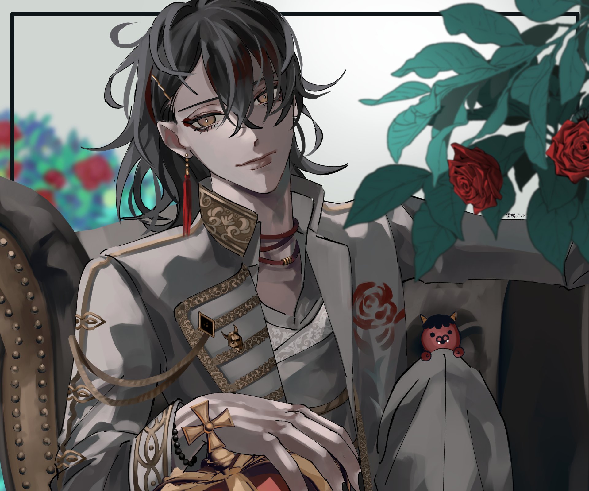 Download Luxiem Vox Akuma Anime Virtual Youtuber 4k Ultra HD Wallpaper