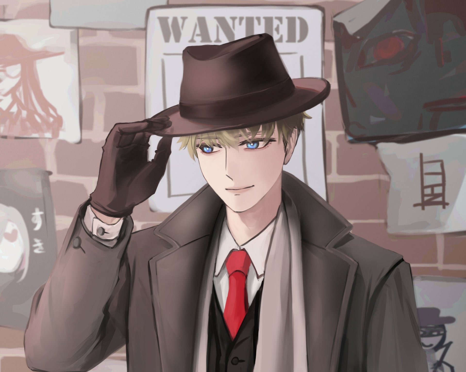 Download Loid Forger Anime Spy X Family HD Wallpaper by nallhir