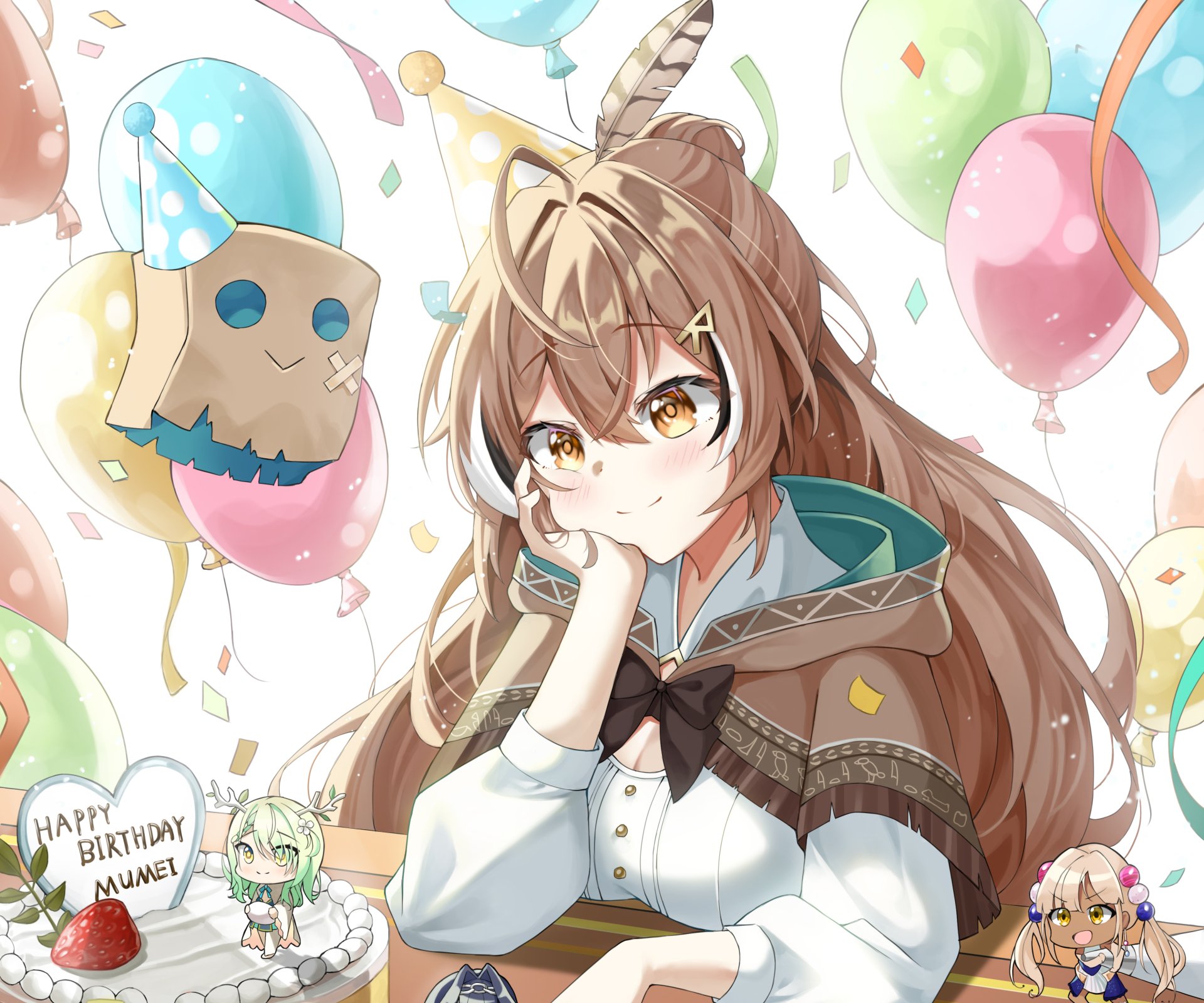 Download Anime Virtual Youtuber 4k Ultra HD Wallpaper