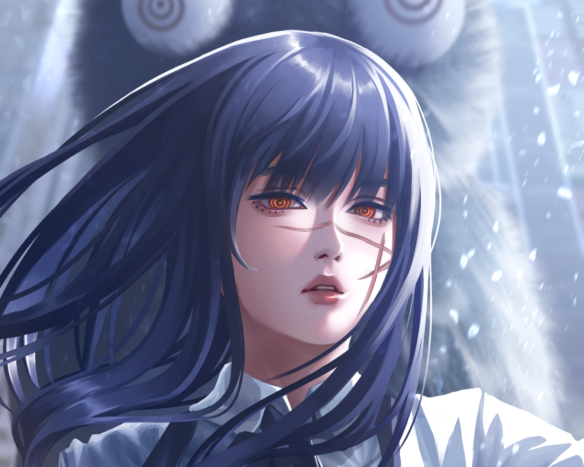 Download War Devil Asa Mitaka Anime Chainsaw Man HD Wallpaper by TimeusV