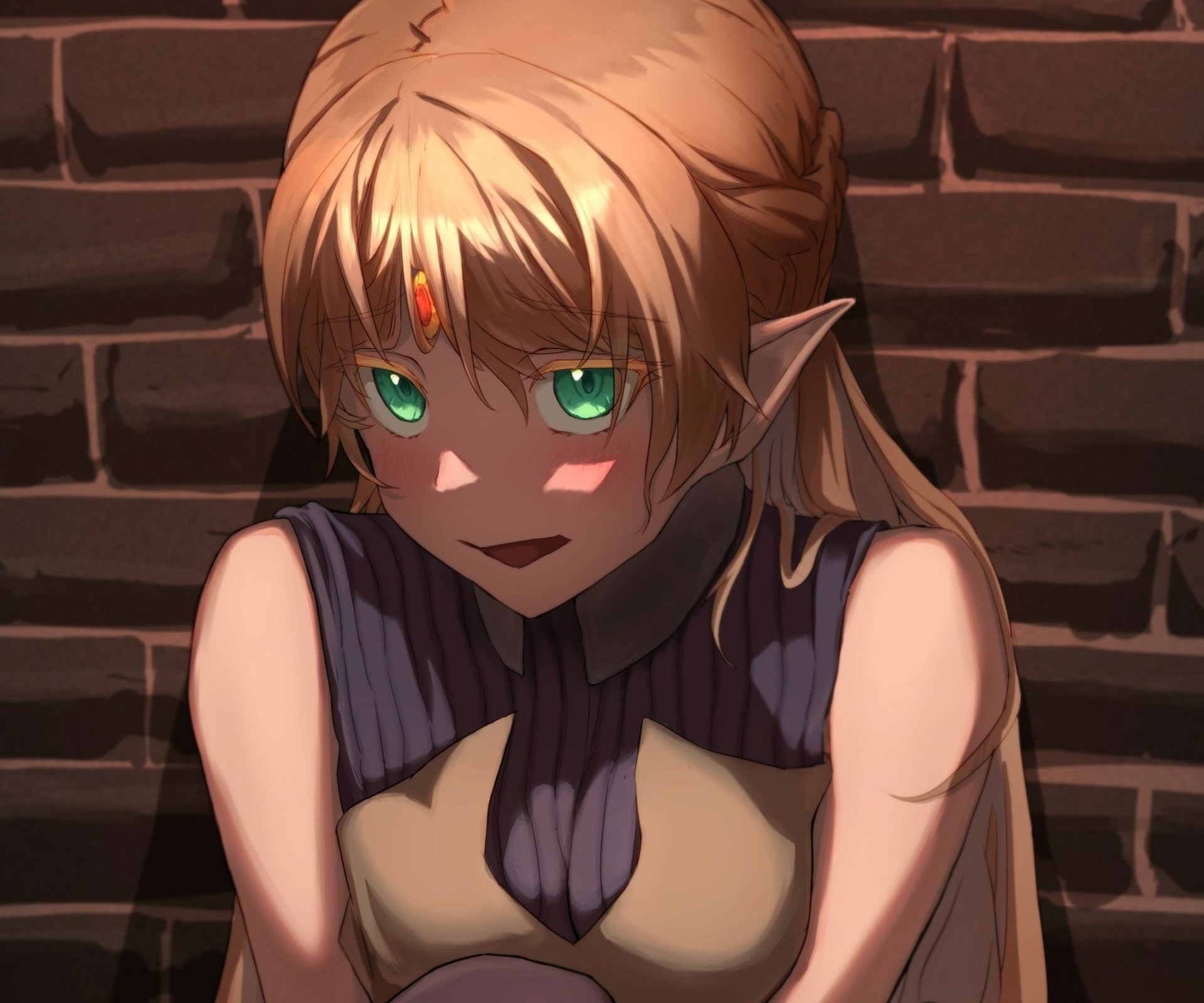 Download Tsundere Elf Anime Uncle From Another World HD Wallpaper by aisumegane