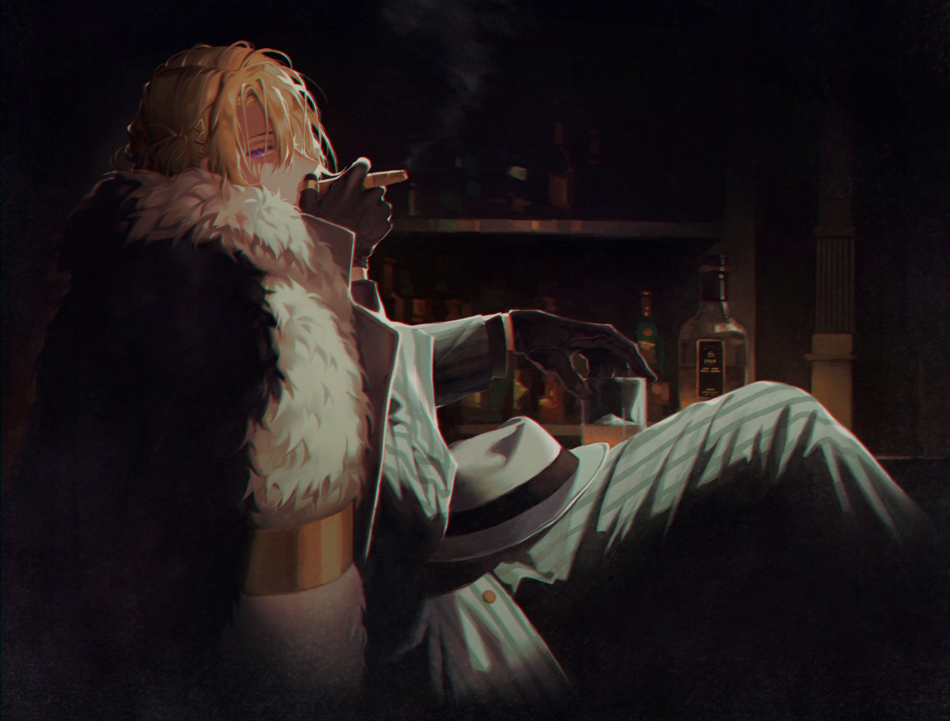 Download Luxiem Luca Kaneshiro Anime Virtual Youtuber HD Wallpaper