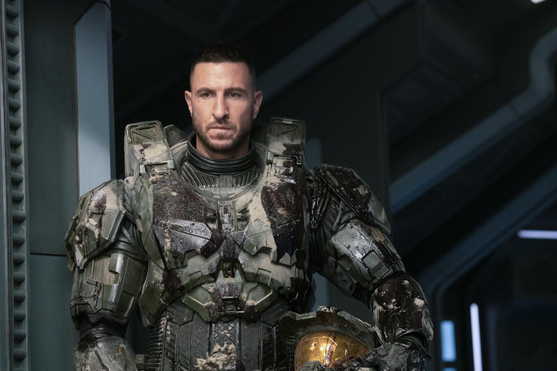 Download Master Chief Pablo Schreiber TV Show Halo HD Wallpaper