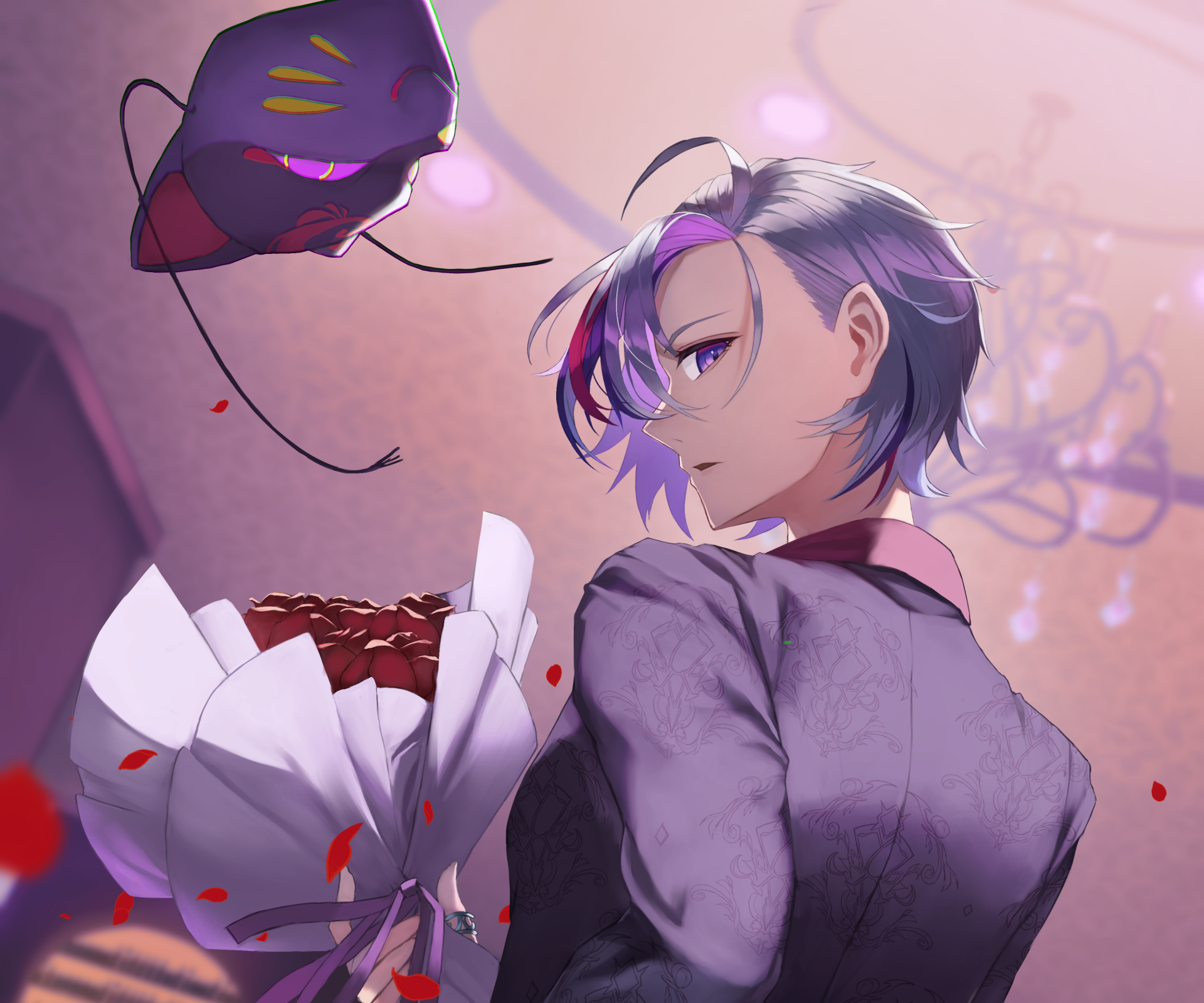 Download Nijisanji Fuwa Minato Anime Virtual Youtuber HD Wallpaper