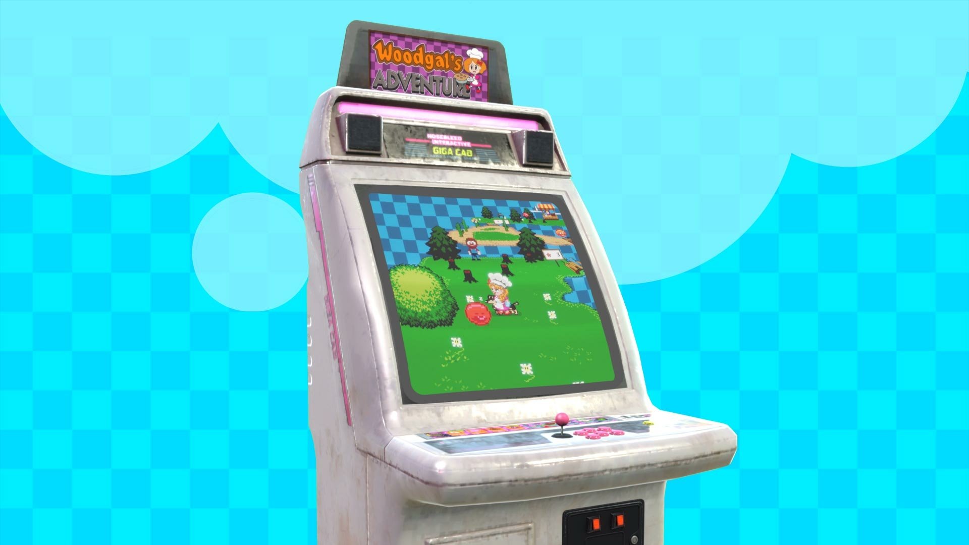 Download Video Game Arcade Paradise HD Wallpaper