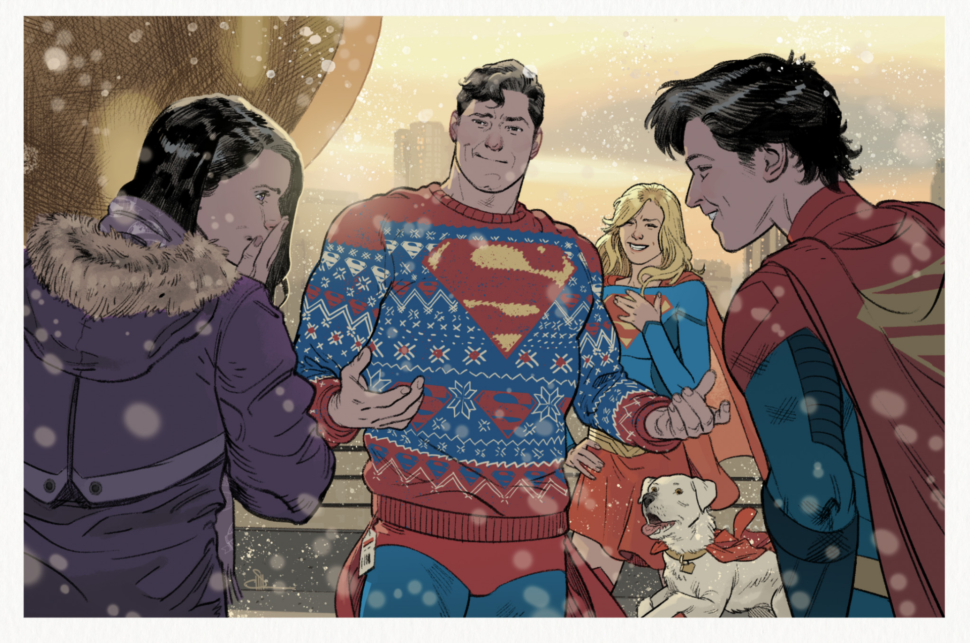 Download Kara Zor‑El Krypto (DC Comics) Clark Kent Jon Kent Lois Lane Comic Superman: Son Of Kal-El HD Wallpaper by evandocshaner