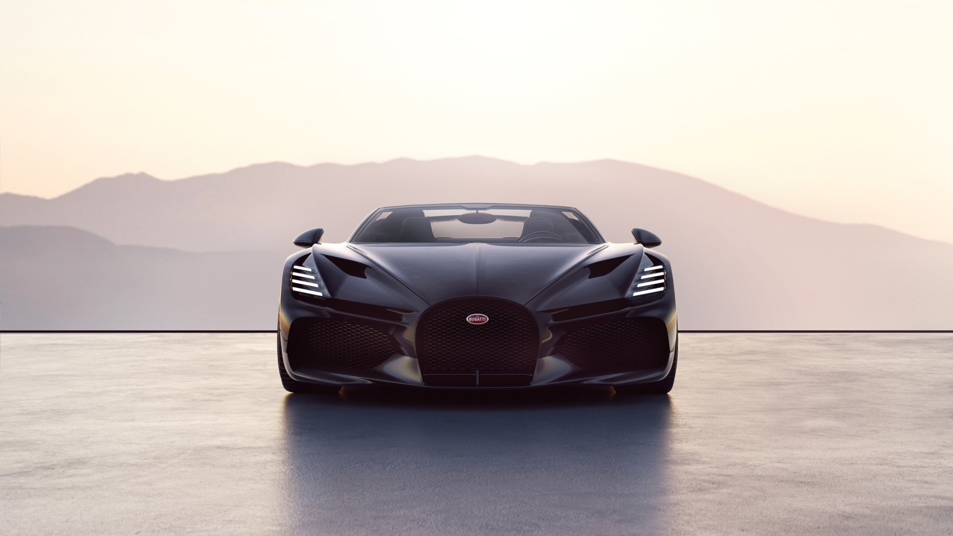 Download Vehicle Bugatti W16 Mistral 4k Ultra HD Wallpaper