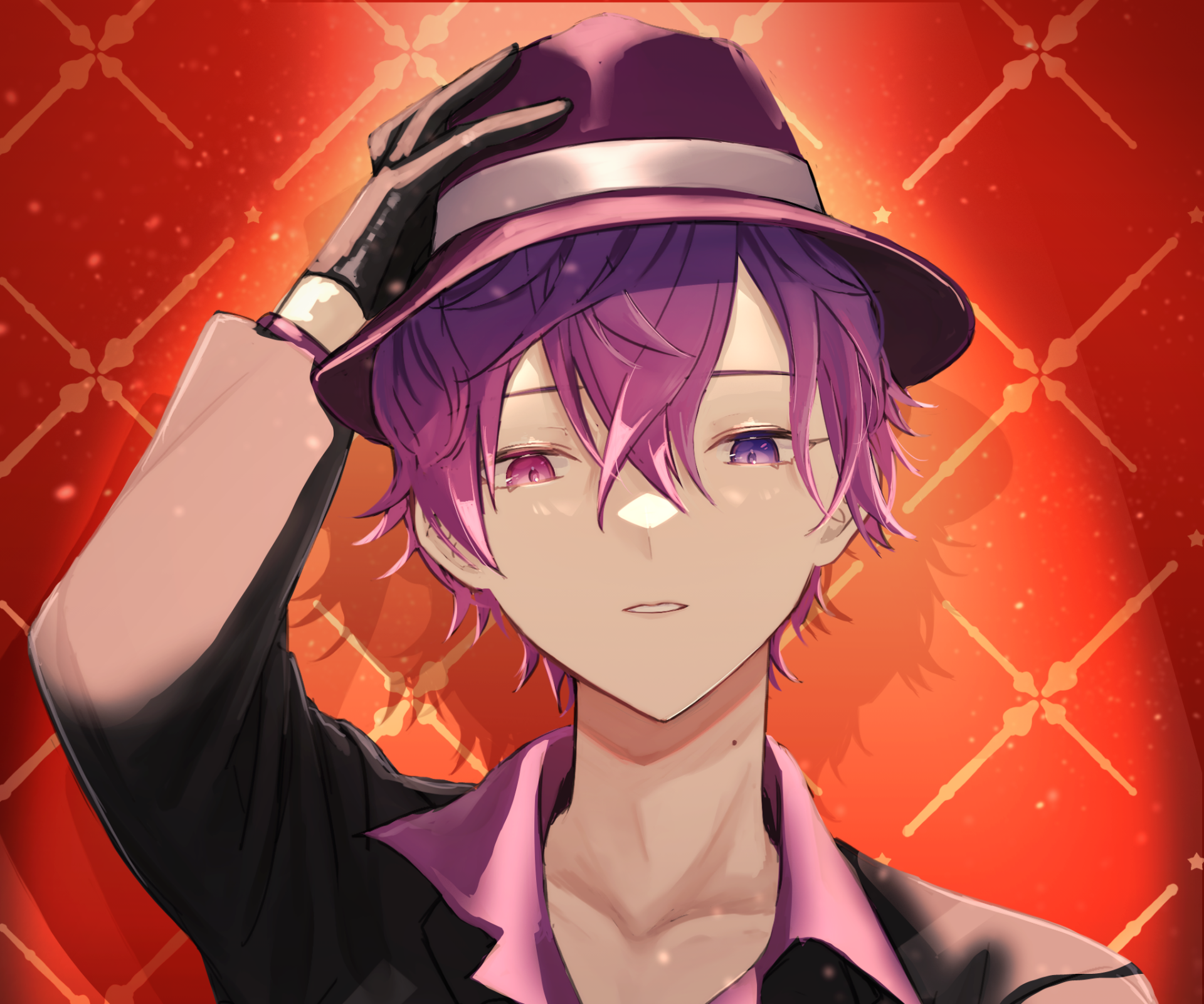 Download Noctyx Uki Violeta Anime Virtual Youtuber HD Wallpaper