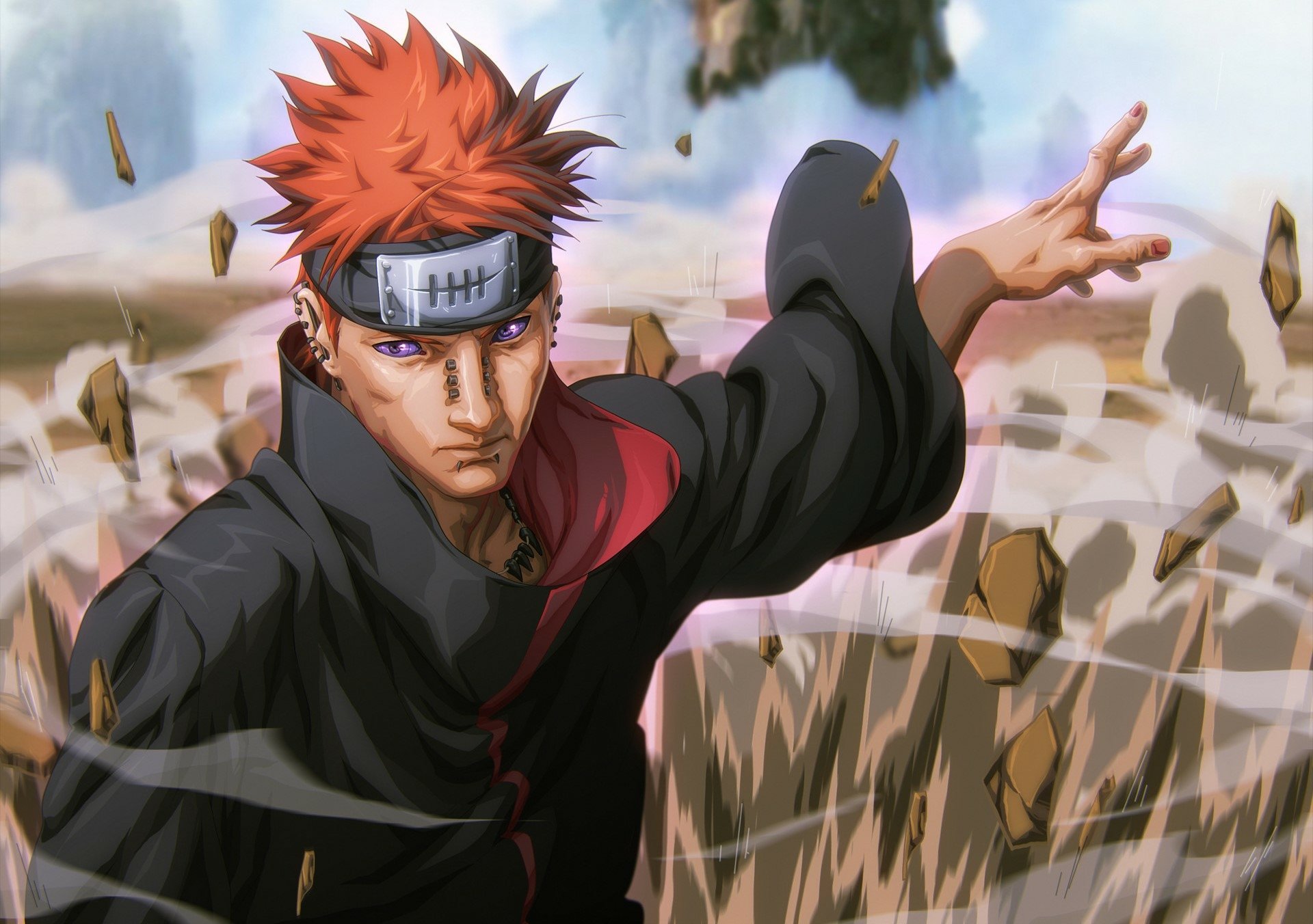 Download Pain (Naruto) Anime Naruto HD Wallpaper by lxich