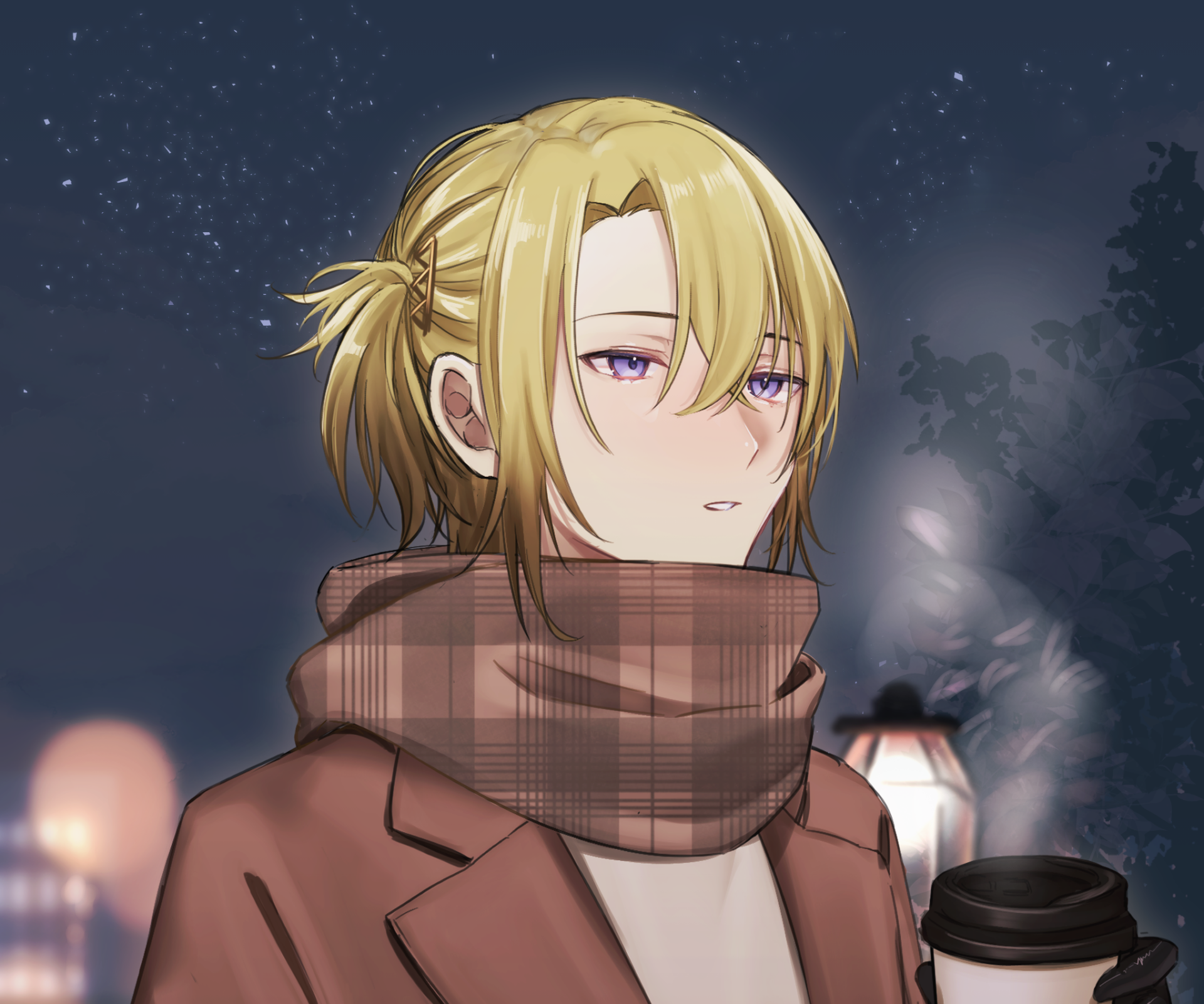 Download Luxiem Luca Kaneshiro Anime Virtual Youtuber HD Wallpaper