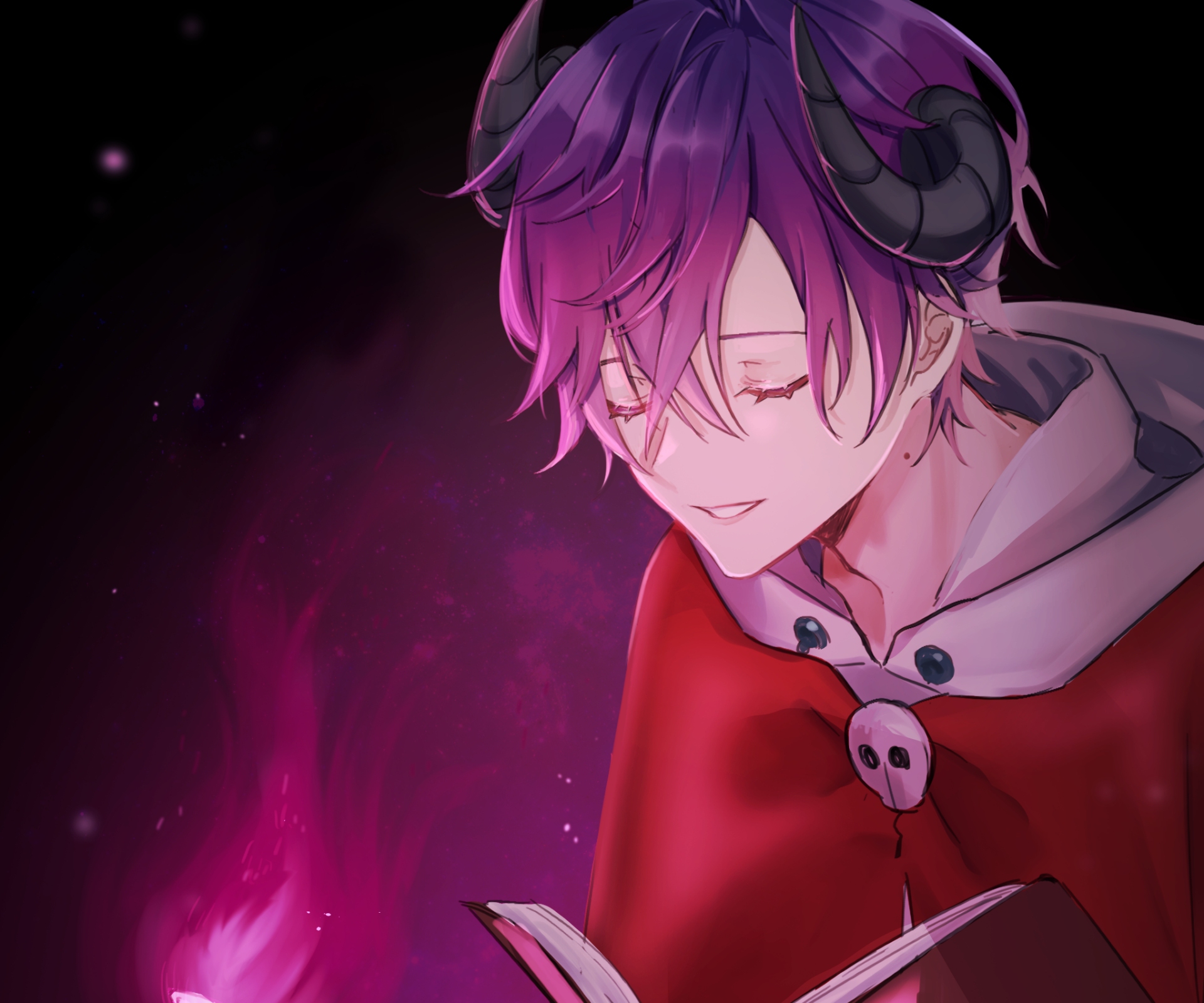 Download Noctyx Uki Violeta Anime Virtual Youtuber HD Wallpaper